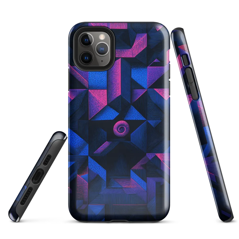 Mysterious Geometric Harmony | Phone Case |  11 Pro Max | Tough Case | Glossy