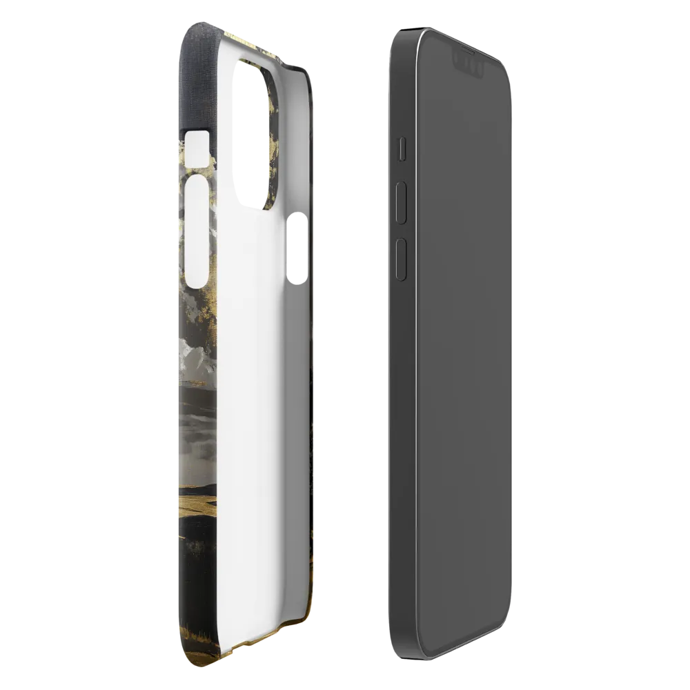 Golden Serenity in a Dramatic Sky | Phone Case |  13 Pro Max | Snap Case | Glossy