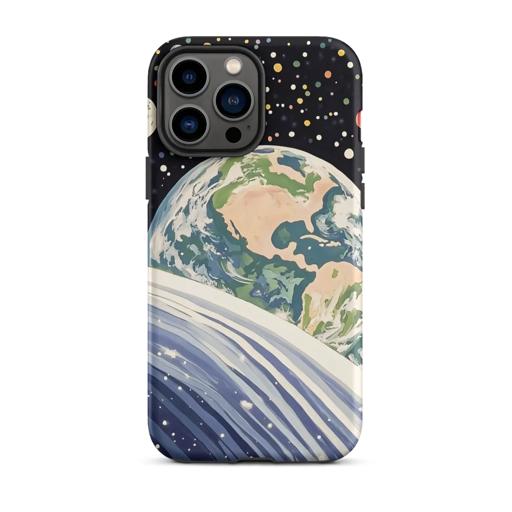 Celestial View: A Surreal Journey Through Space
