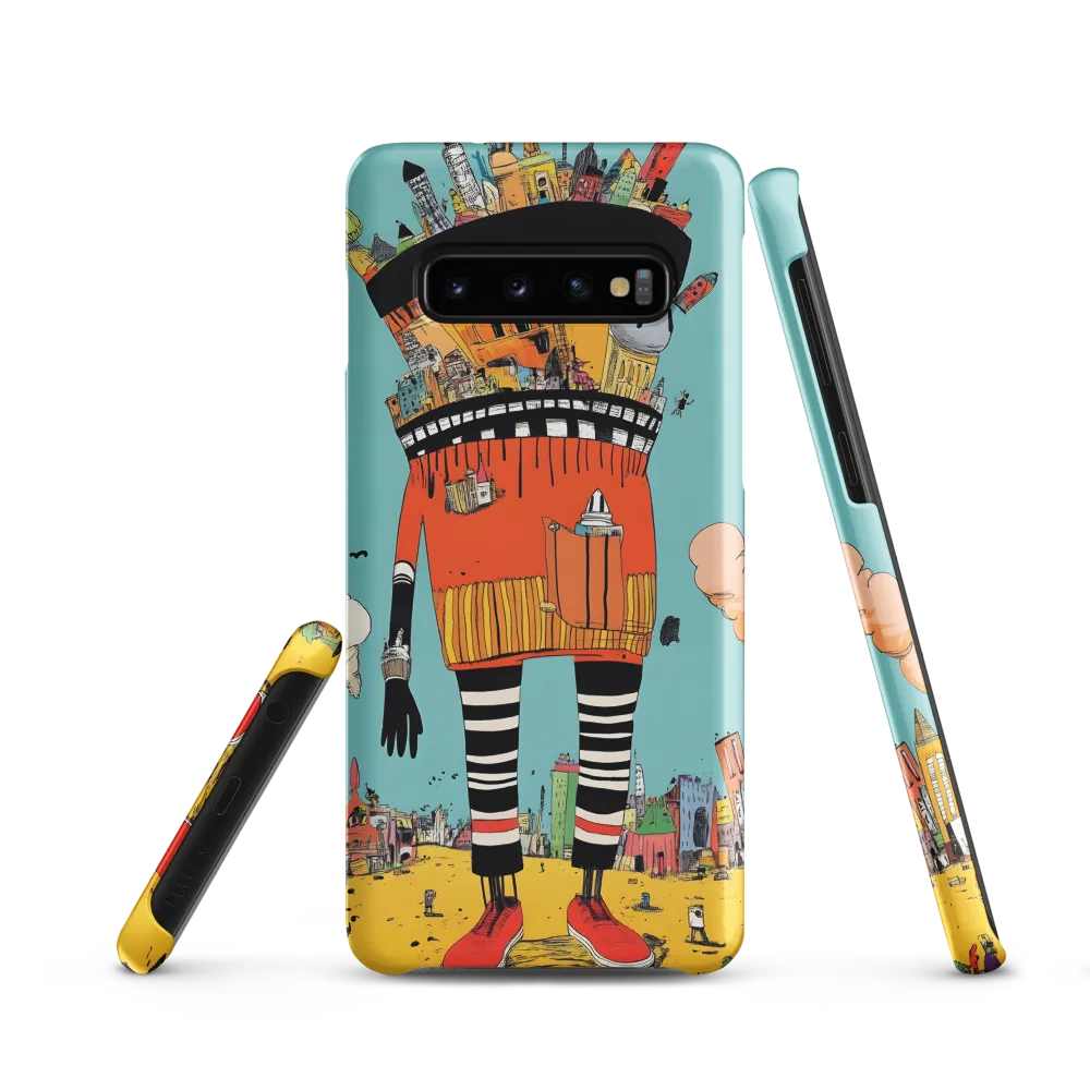 Urban Fantasia: A Whimsical Encounter | Phone Case |  S10 | Snap Case | Matte