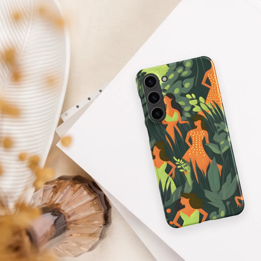 Playful Harmony in Patterns | Phone Case |  S23 Plus | Snap Case | Matte