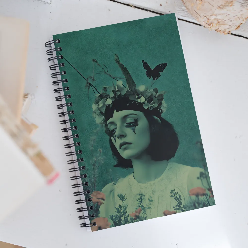 Whispers of Melancholy | Spiral Notebook