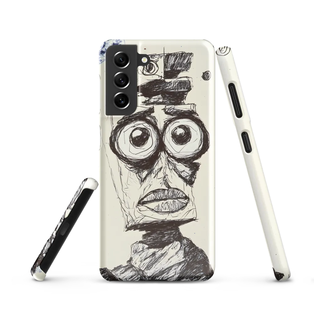 Abstract Surrealist Figure in Cubism