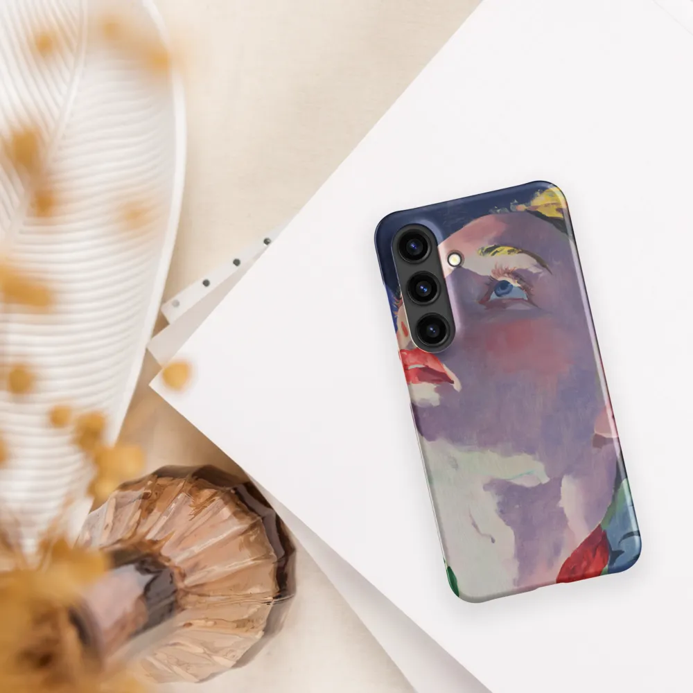 Gaze of Contemplation | Phone Case |  S24 | Snap Case | Matte