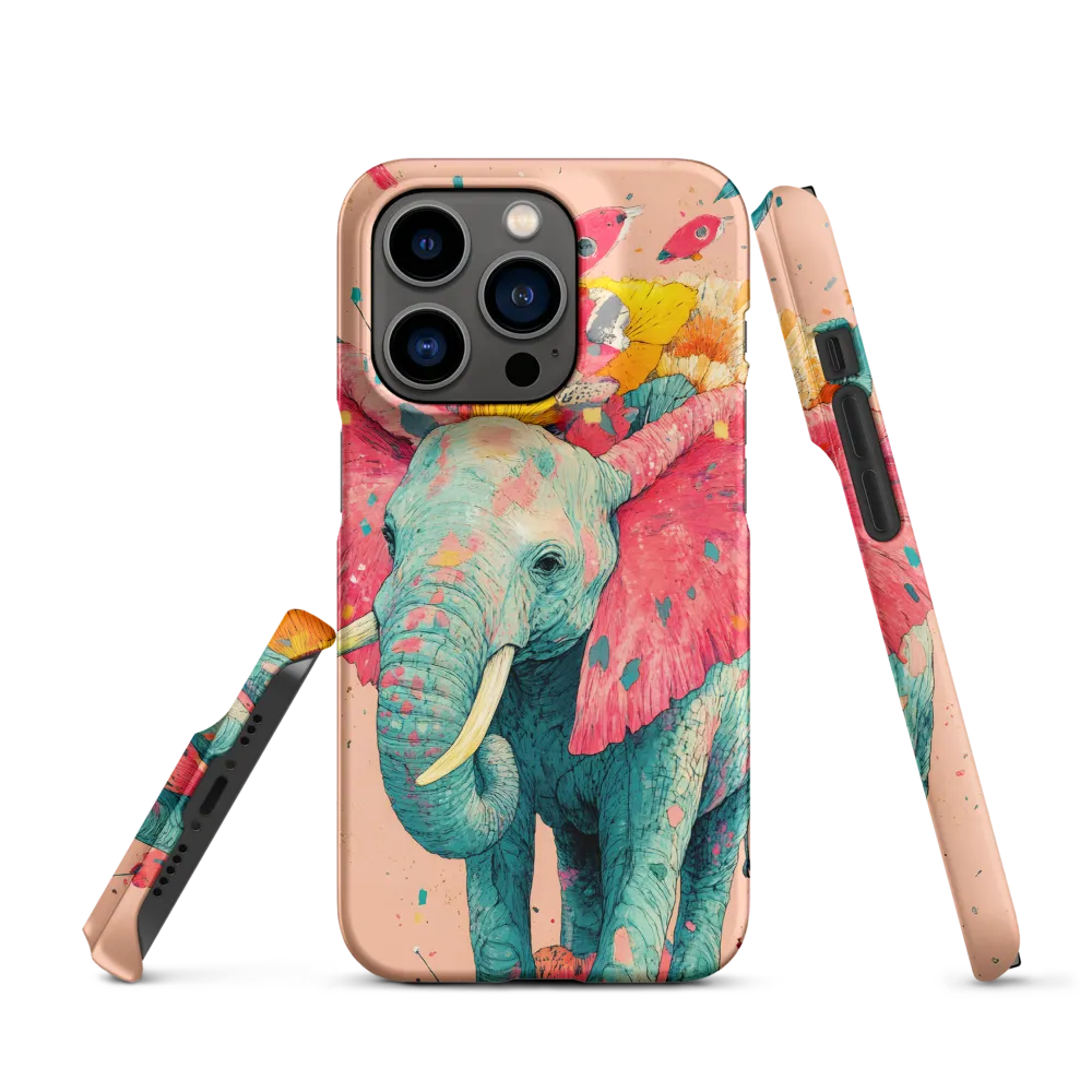 Whimsical Elegance: The Floral Elephant