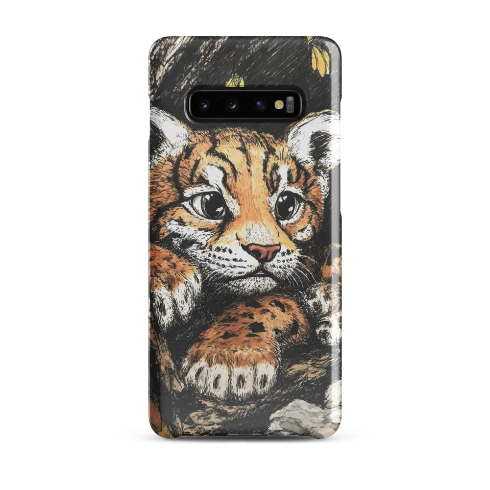 Curious Cub in the Canopy | Phone Case |  S10 Plus | Snap Case | Glossy