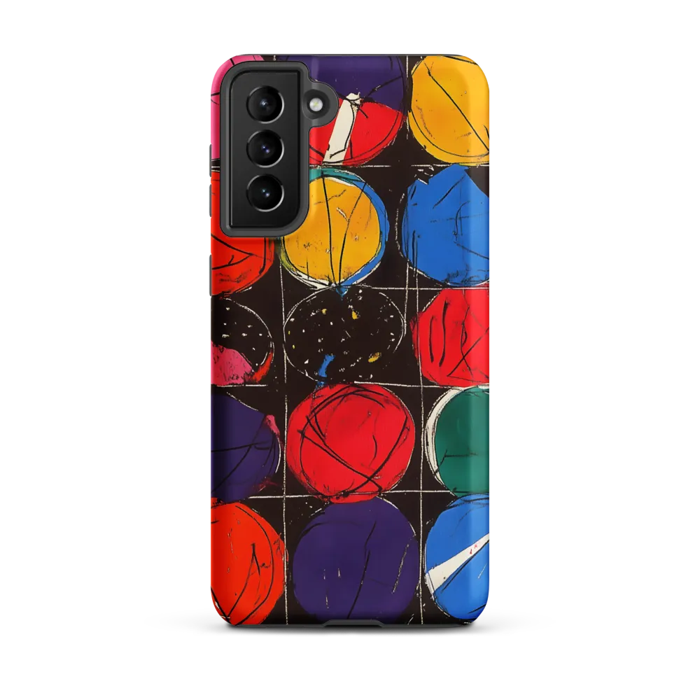 Colorful Circles in Abstract Harmony
