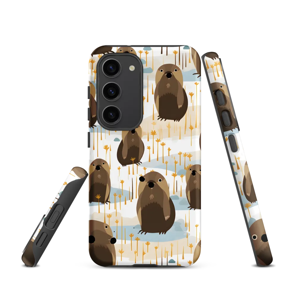 Whimsical Waters: A Celebration of Otters and Seals