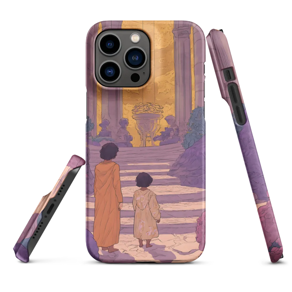 Journey into the Light | Phone Case |  14 Pro Max | Snap Case | Matte