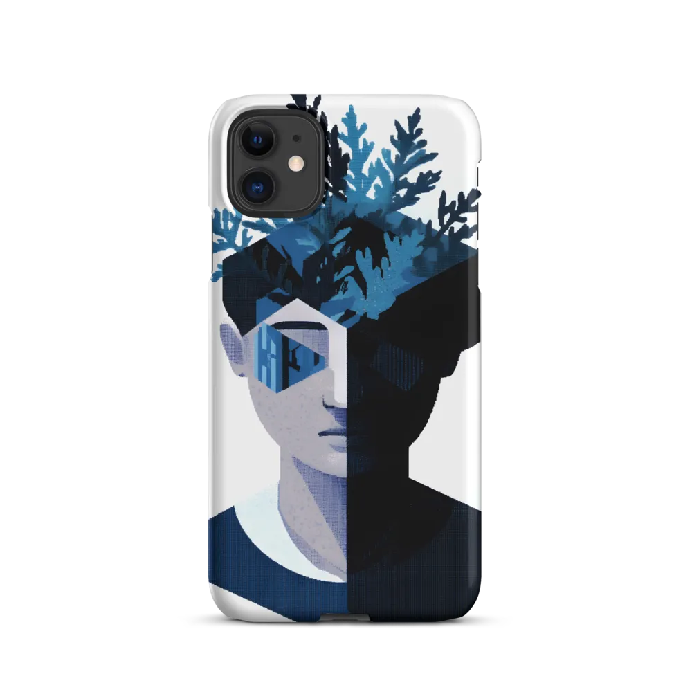 Nature's Reflection in a Surreal Portrait