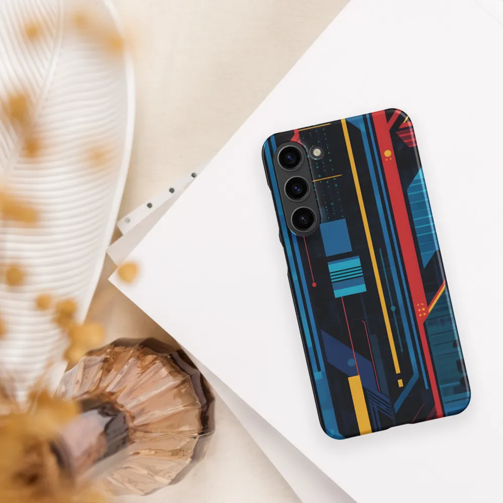 Symphony of Lines | Phone Case |  S23 Plus | Snap Case | Matte