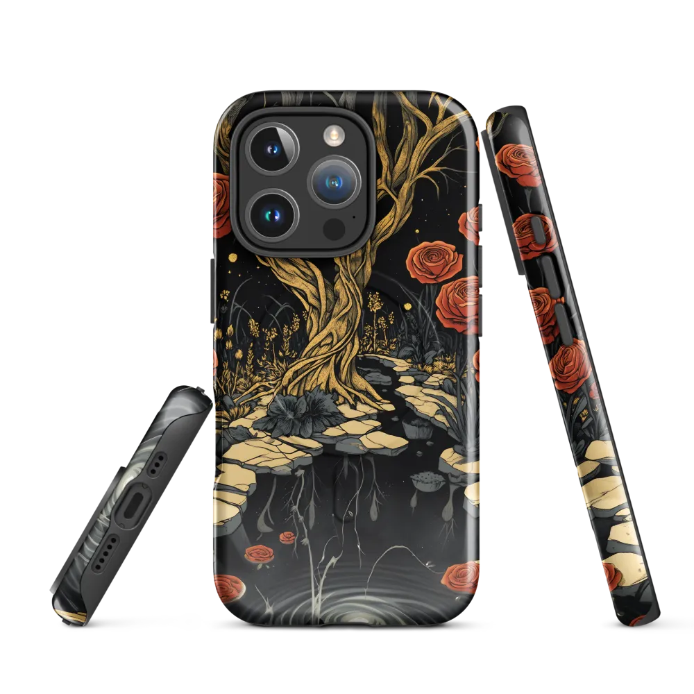 Whispers of the Enchanted Garden | Phone Case |  16 Pro | MagSafe® Tough Case | Glossy