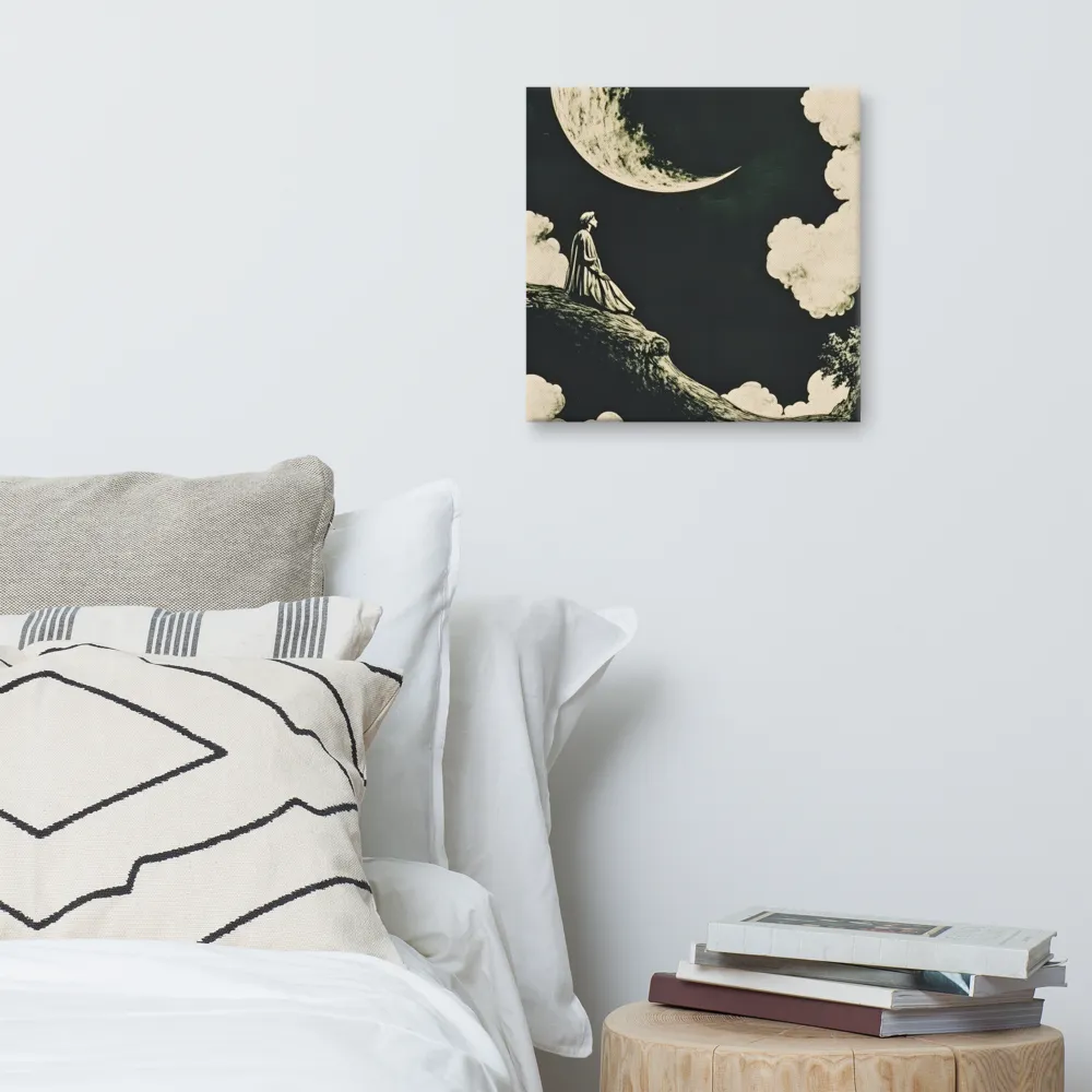 Whispers of the Moon | Canvas | 16″×16″
