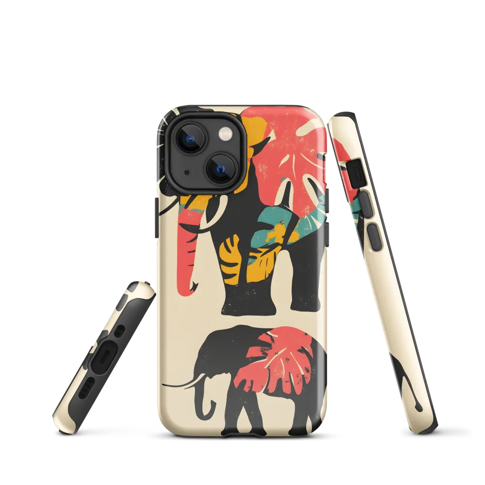 Tropical Elegance: The Elephant's Dance