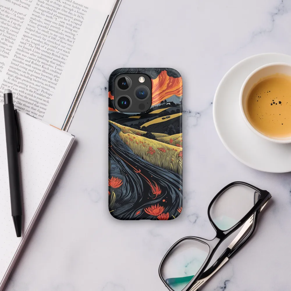Whispers of the Winding Road | Phone Case |  16 Pro | Snap Case | Matte