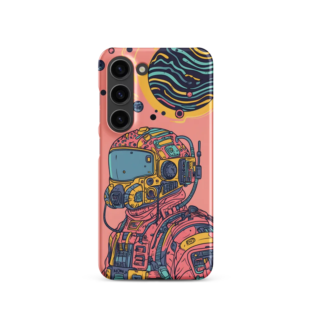 Exploration Beyond: A Digital Astronaut | Phone Case |  S23 | Snap Case | Matte