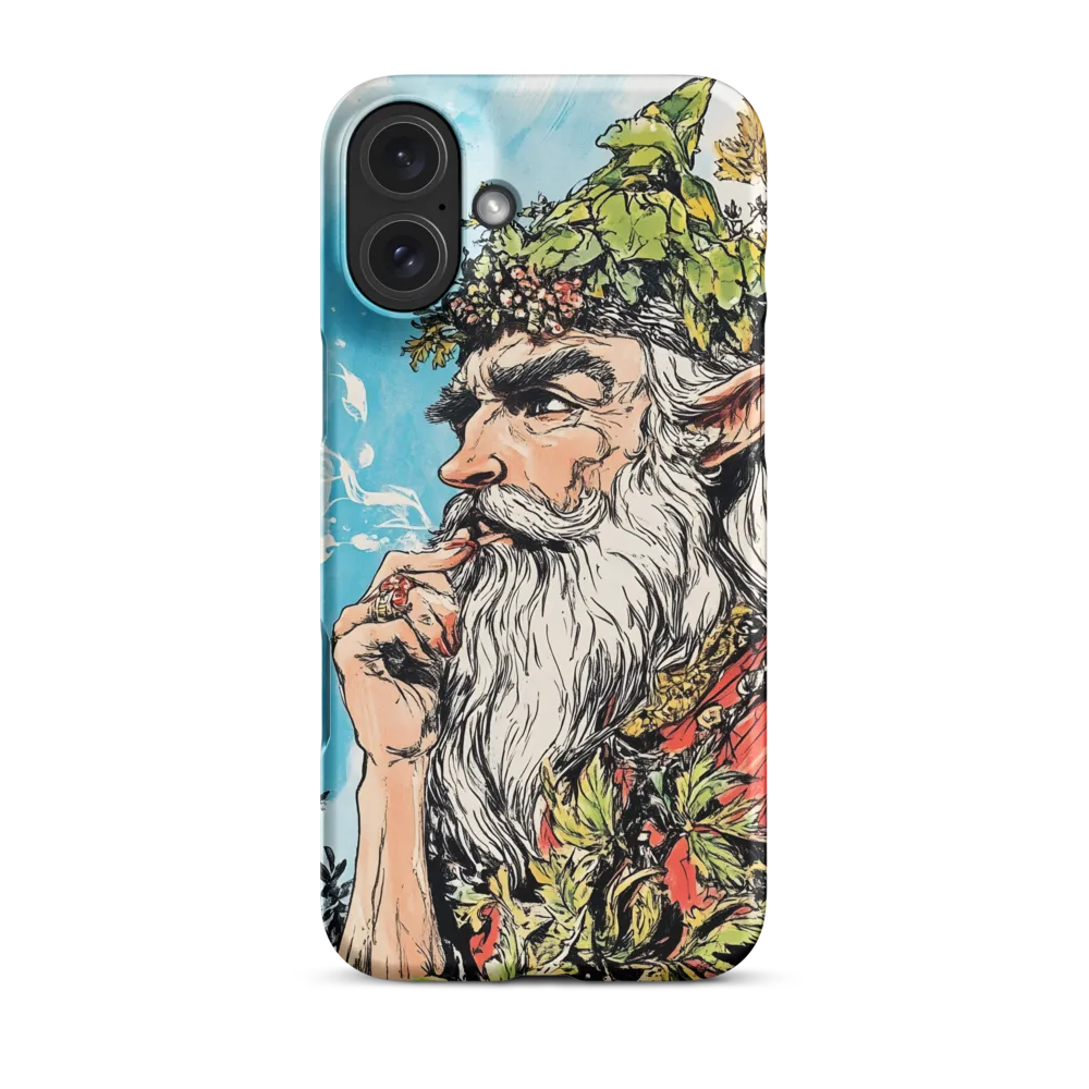 Wisdom of the Nature Spirit | Phone Case |  16 Plus | Snap Case | Matte