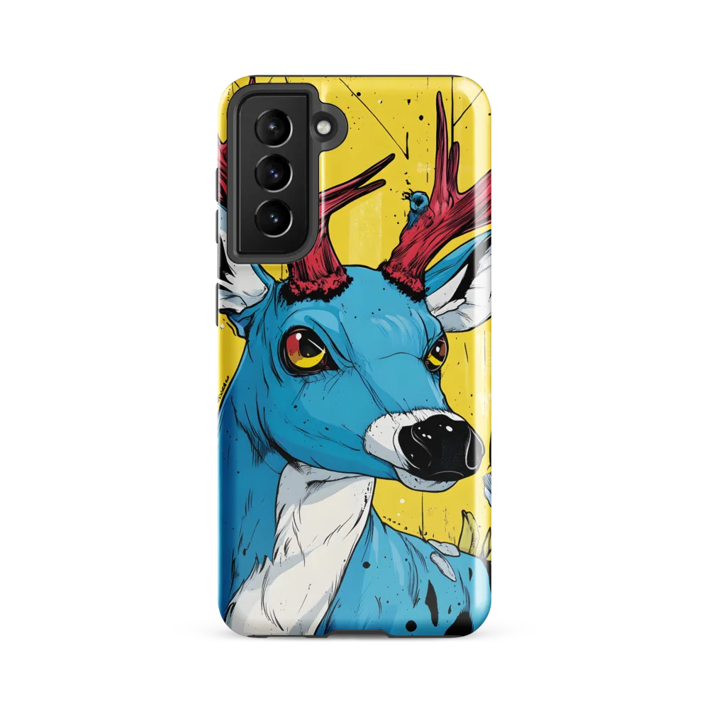 Vivid Antlers: A Modern Take on Nature