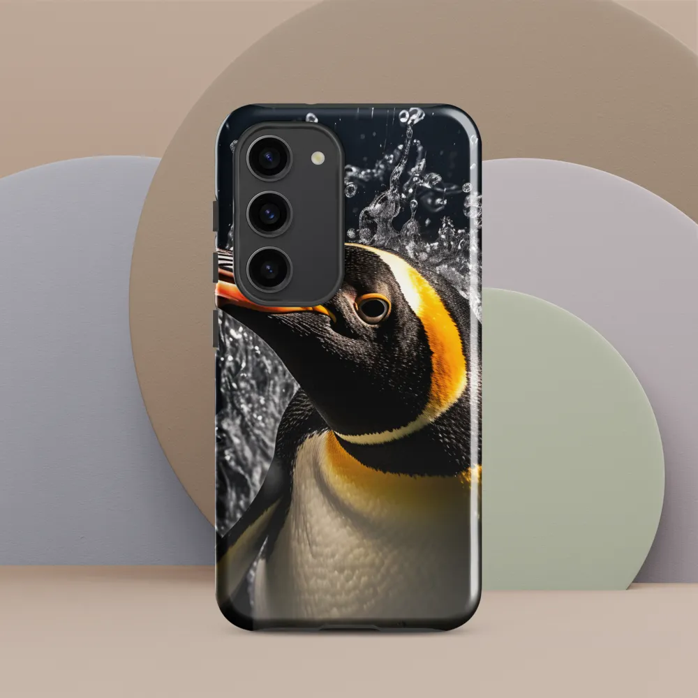 Emerging Majesty: The Penguin in Motion