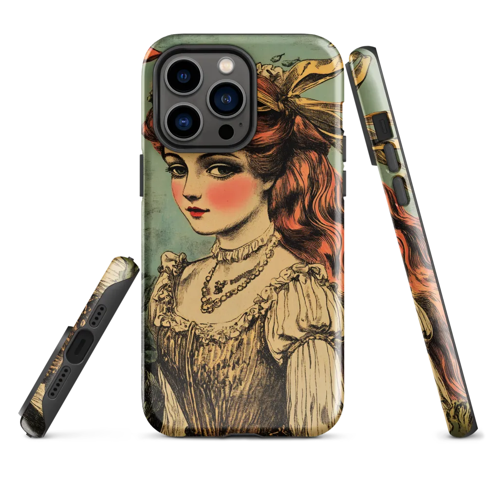 Elegance Beneath the Waves | Phone Case |  14 Pro Max | Tough Case | Glossy