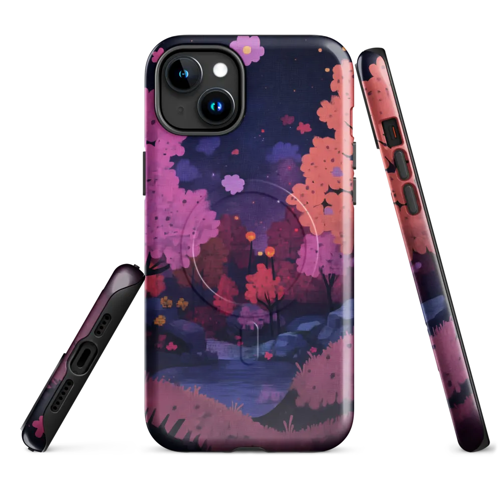 Whispers of Spring: A Serene Landscape | Phone Case |  15 Plus | MagSafe® Tough Case | Glossy