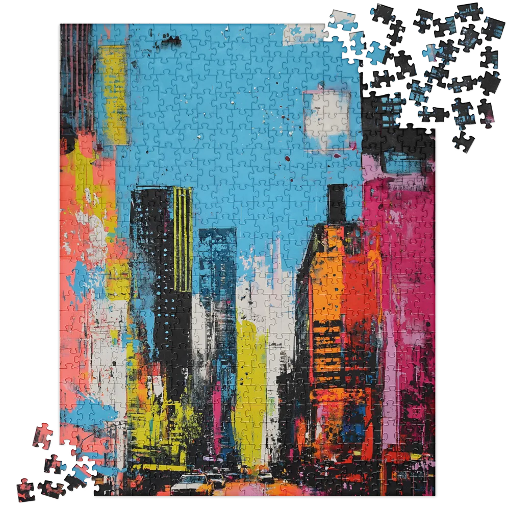 Urban Vortex of Color | Jigsaw Puzzle | 520 pieces