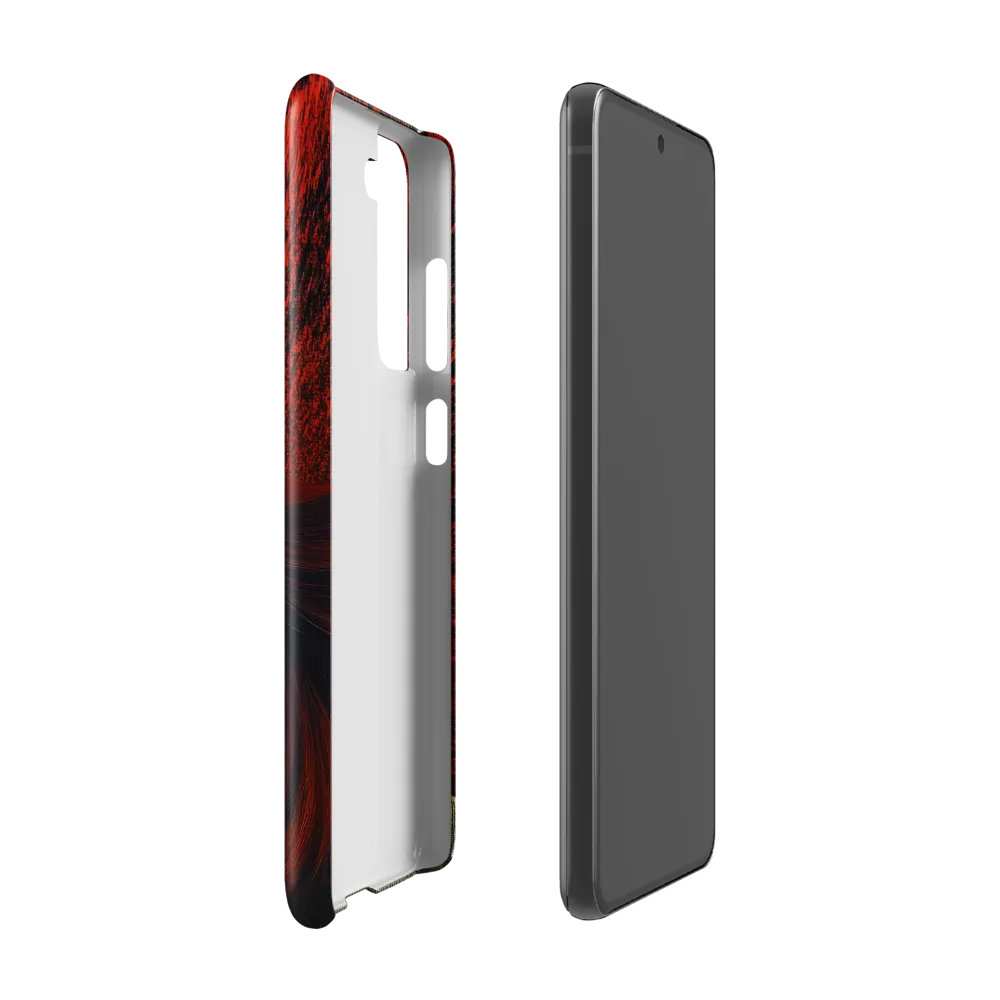 Eruption of Emotion | Phone Case |  S21 FE | Snap Case | Glossy