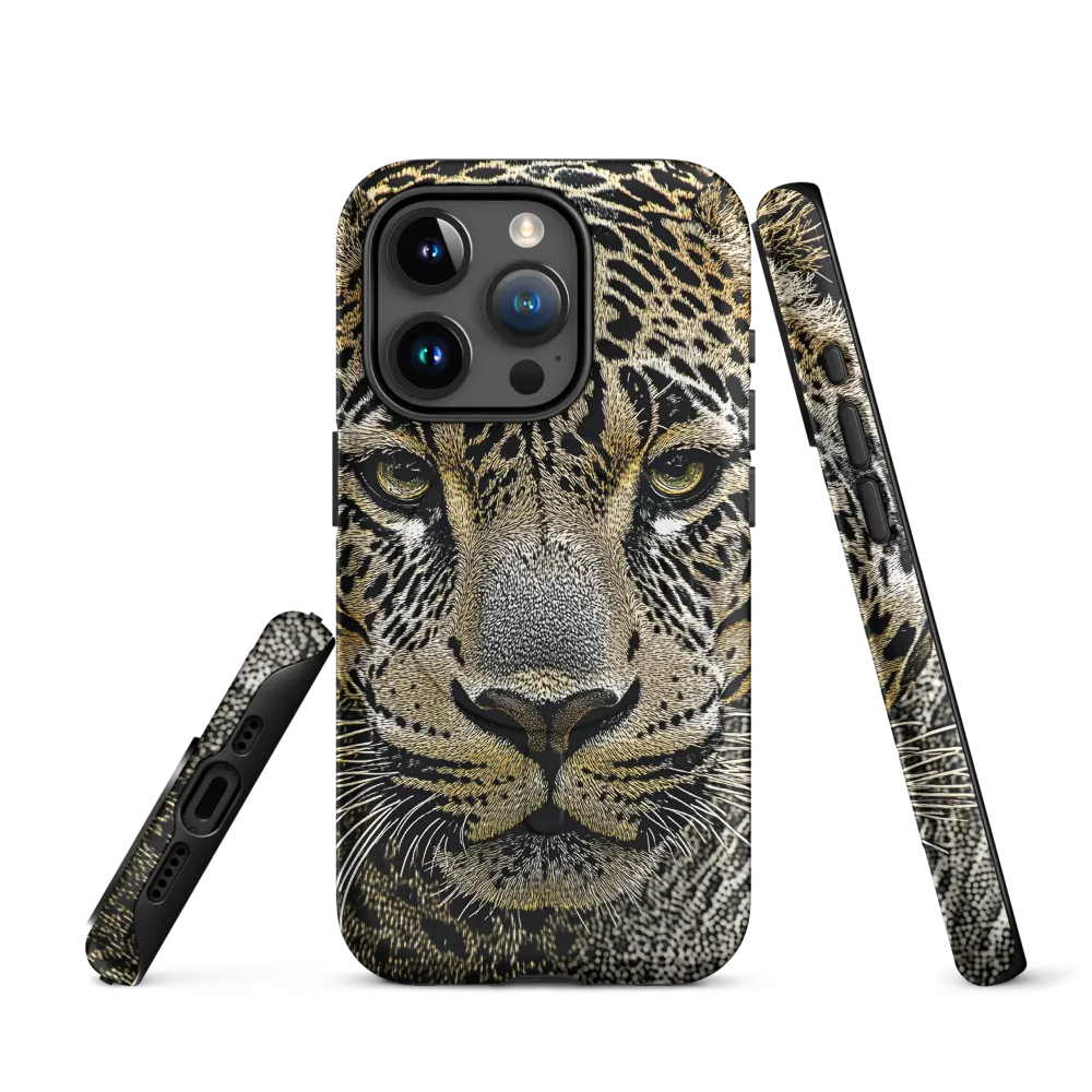 The Majestic Gaze: Portrait of a Leopard