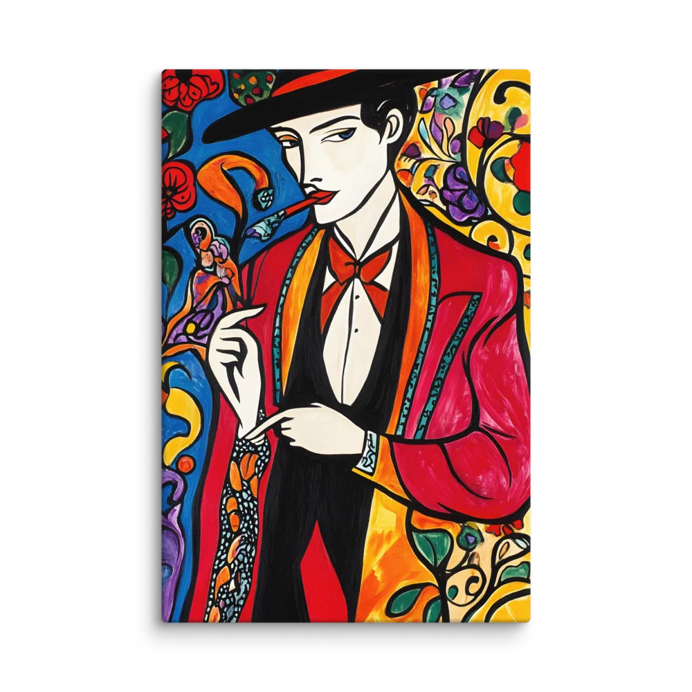 Art Deco Gentleman 
 Canvas | 32″x 48″