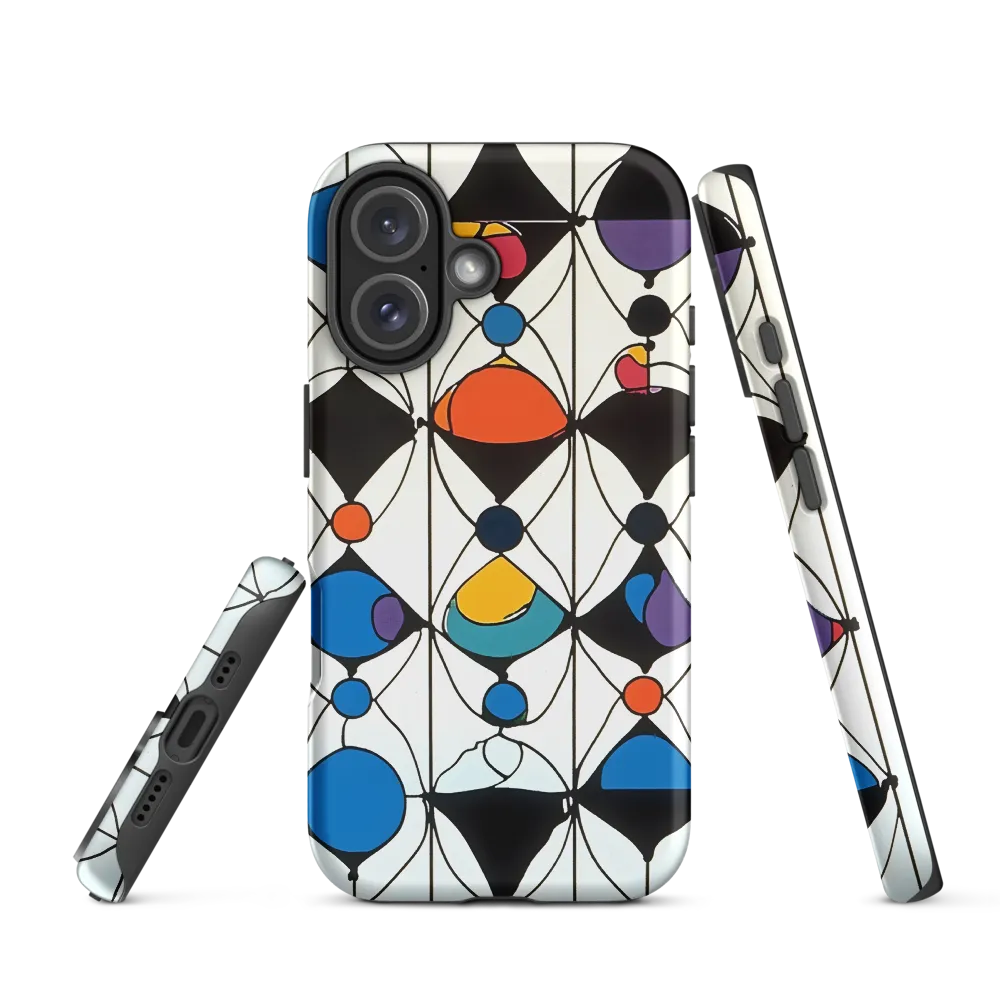 Rhythms of Color and Shape | Phone Case |  16 | Tough Case | Matte