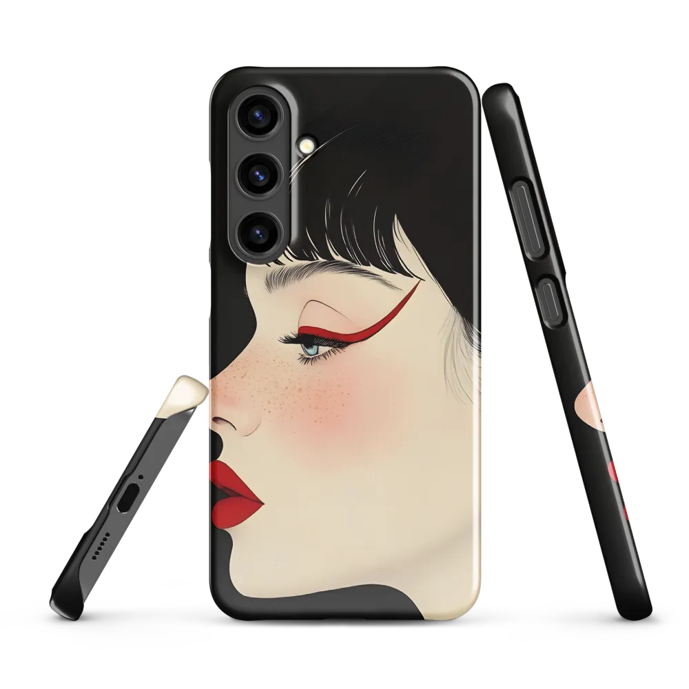 Elegance in Profile | Phone Case |  S24 Plus | Snap Case | Glossy