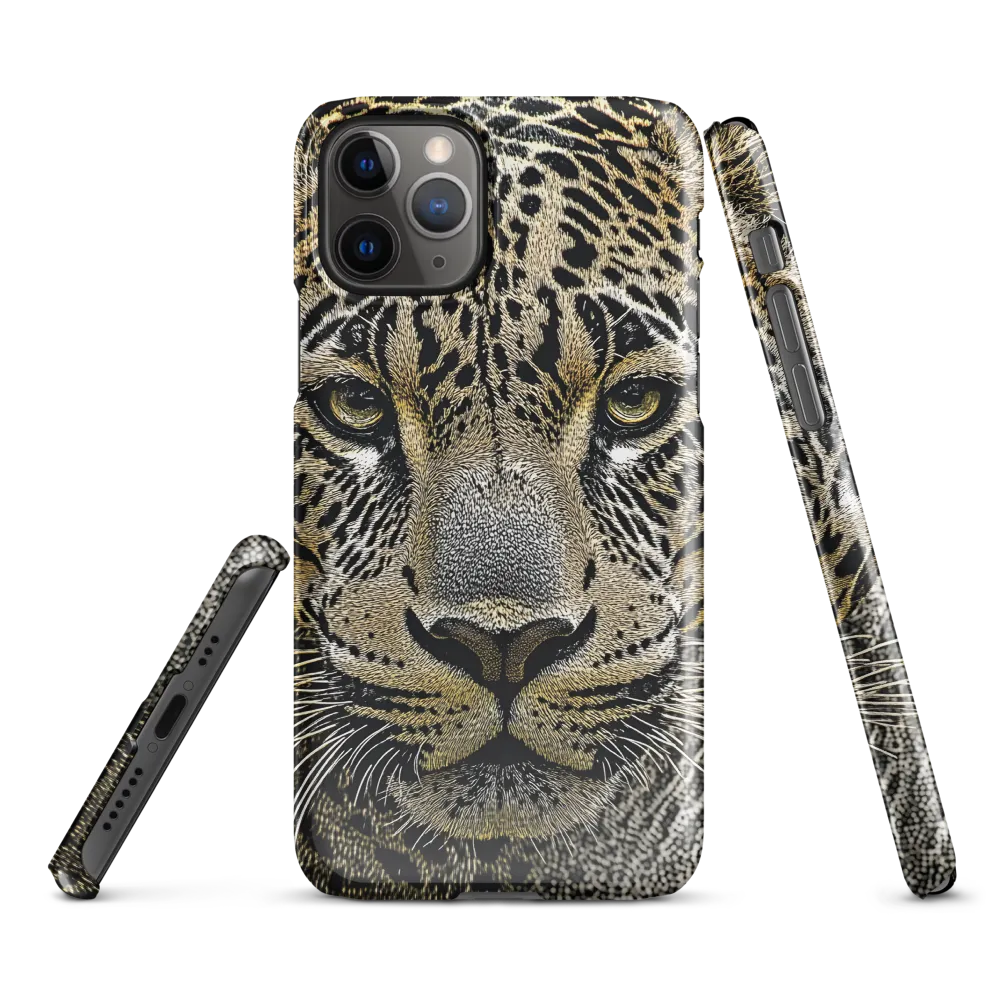 The Majestic Gaze: Portrait of a Leopard