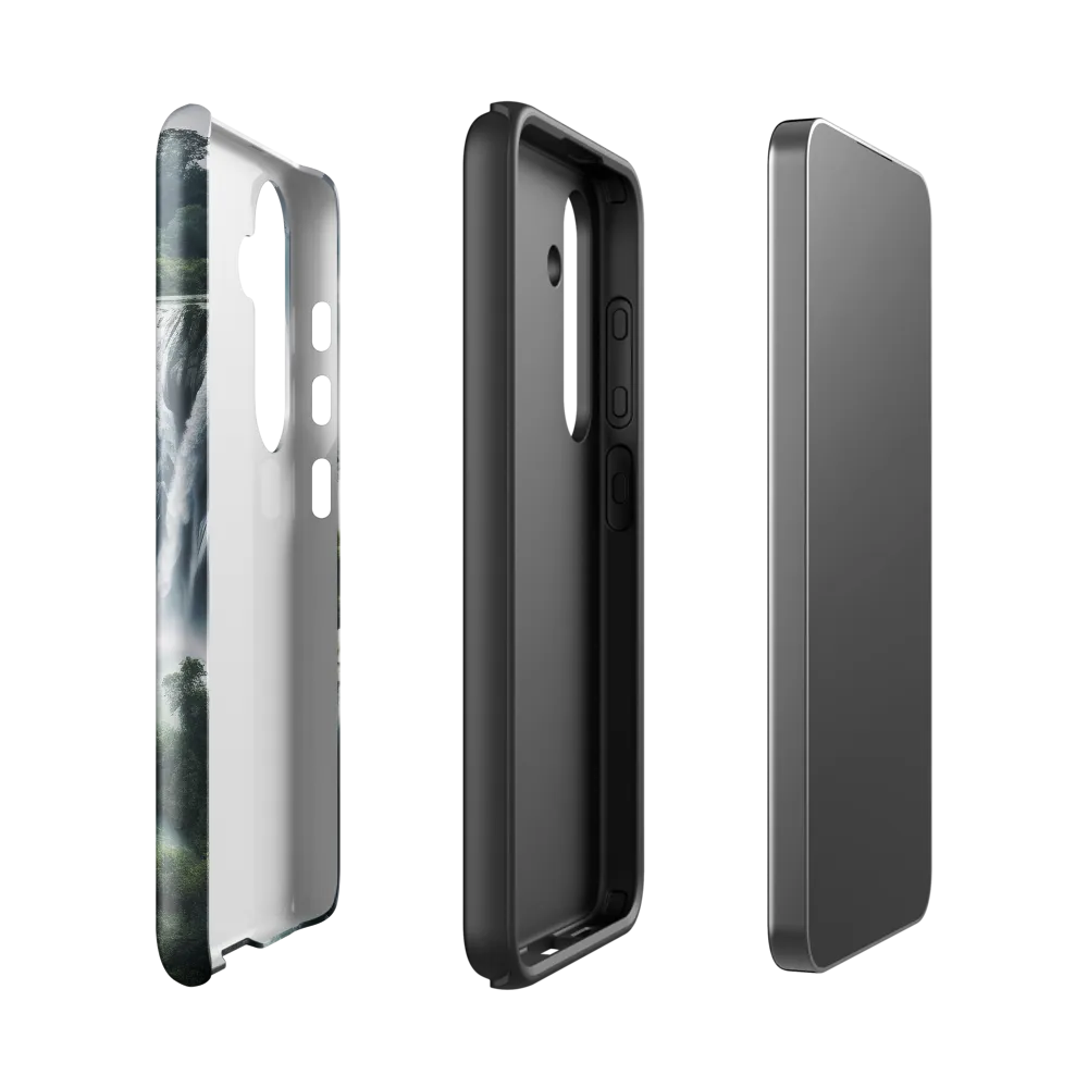 Whispers of the Cascades | Phone Case |  S24 | Tough Case | Glossy