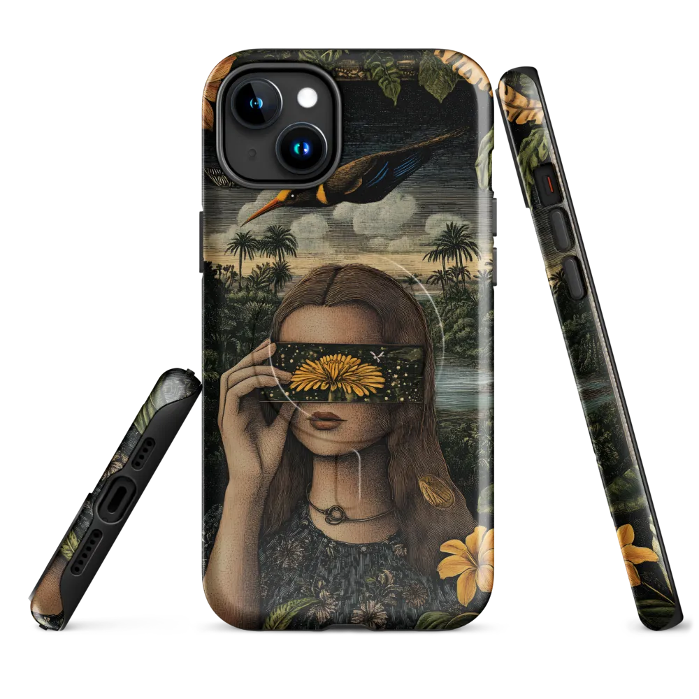 Veil of Nature: A Surreal Embrace
