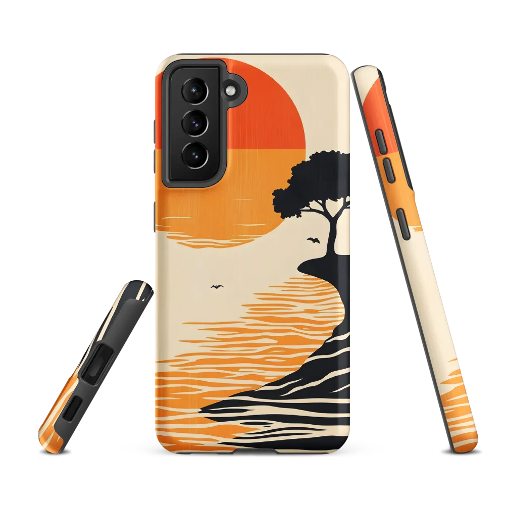 Serene Sunset | Phone Case |  S21 FE | Tough Case | Matte