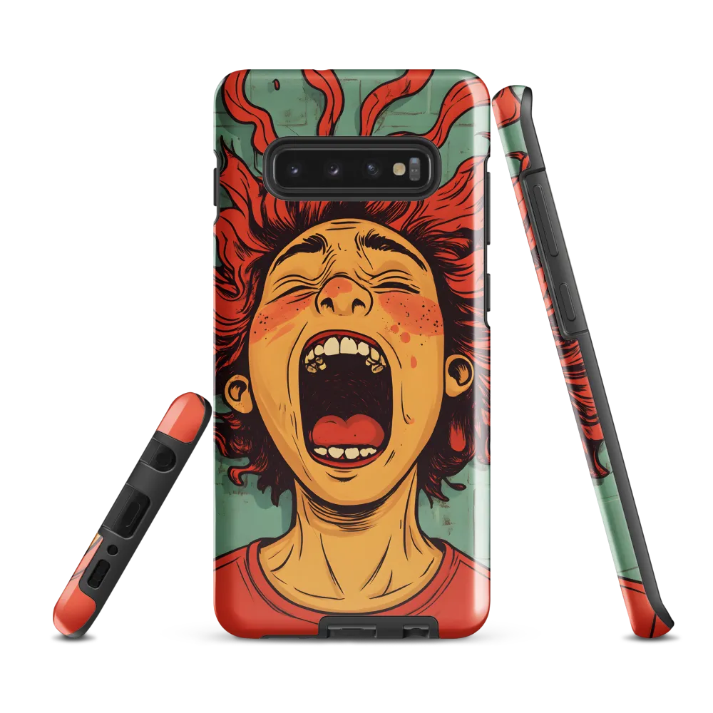 Fury Unleashed | Phone Case |  S10 Plus | Tough Case | Glossy