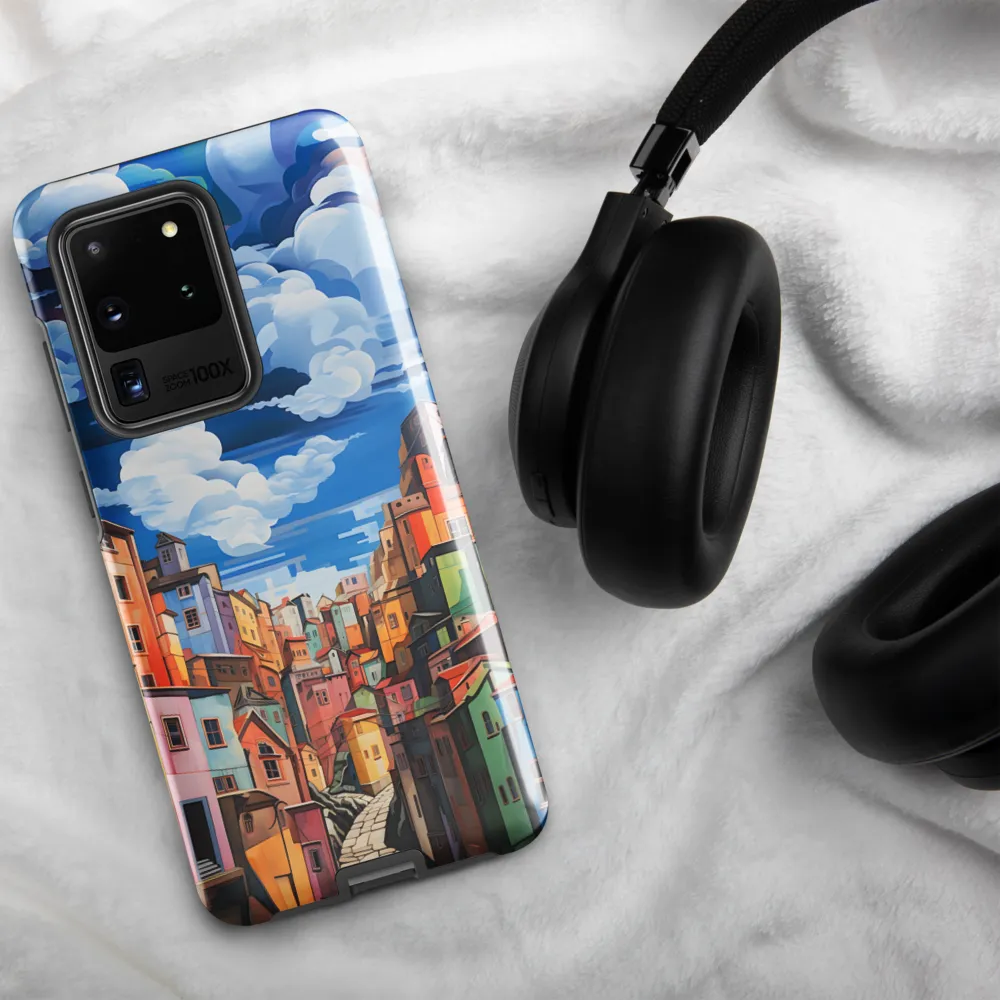 Whimsical Heights: A Vibrant Cityscape