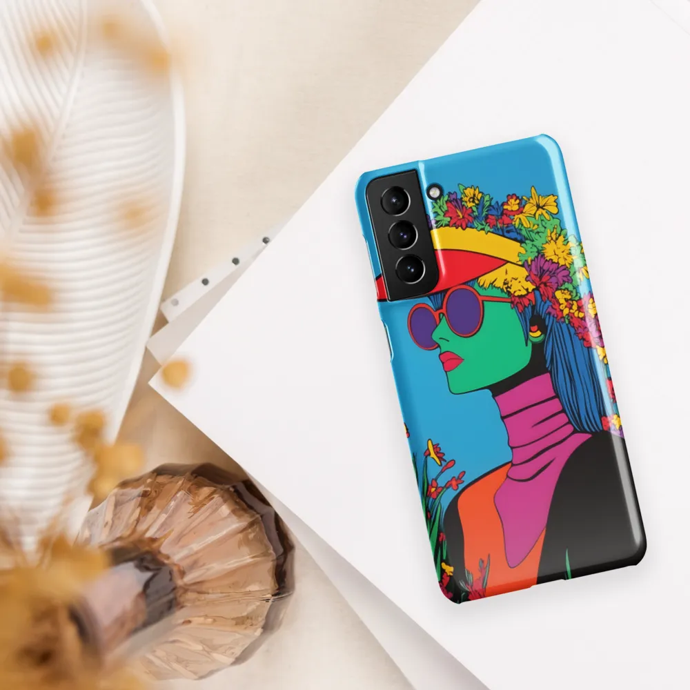 Botanical Elegance | Phone Case |  S21 Plus | Snap Case | Glossy