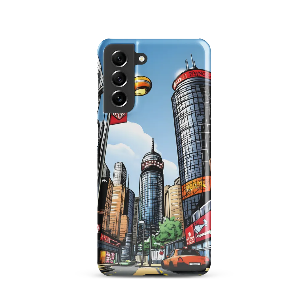 Urban Pulse: A Comic Cityscape
