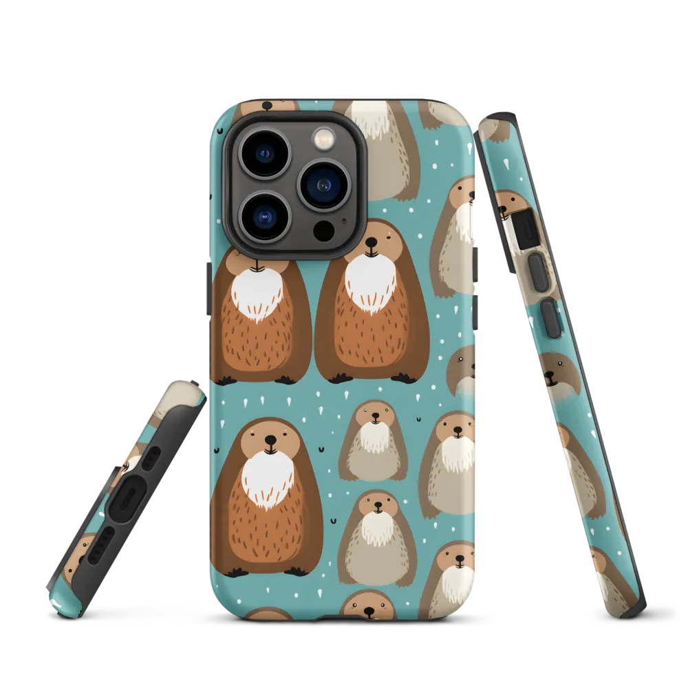 Whimsical Otter Pattern