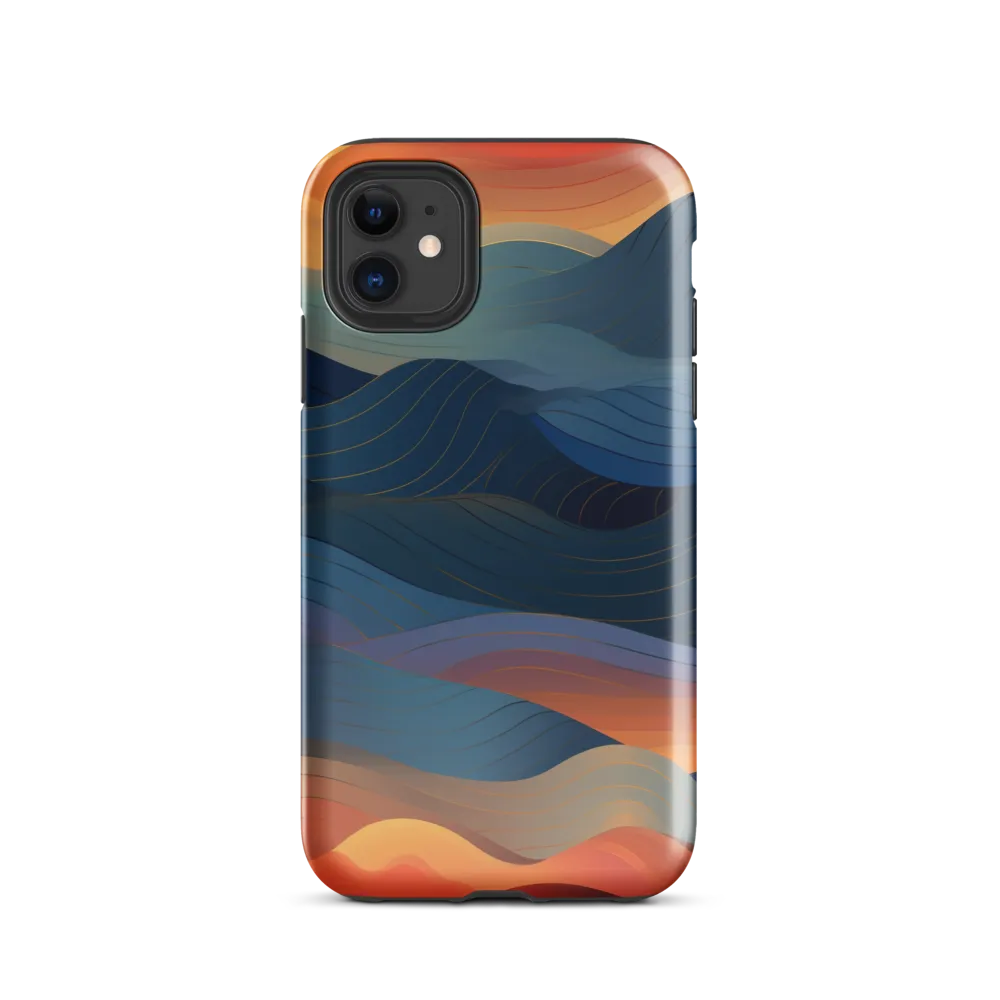 Harmonious Waves at Dusk