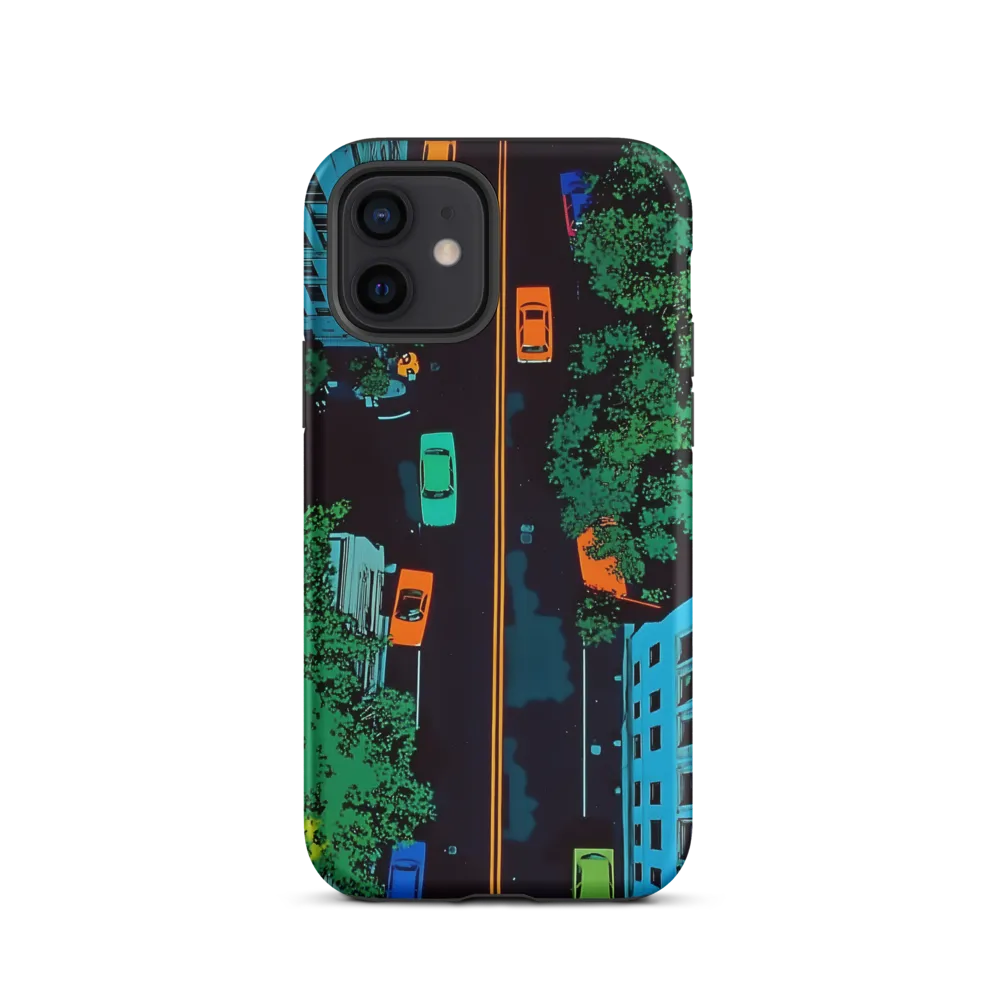 Urban Pulse: A Colorful Intersection