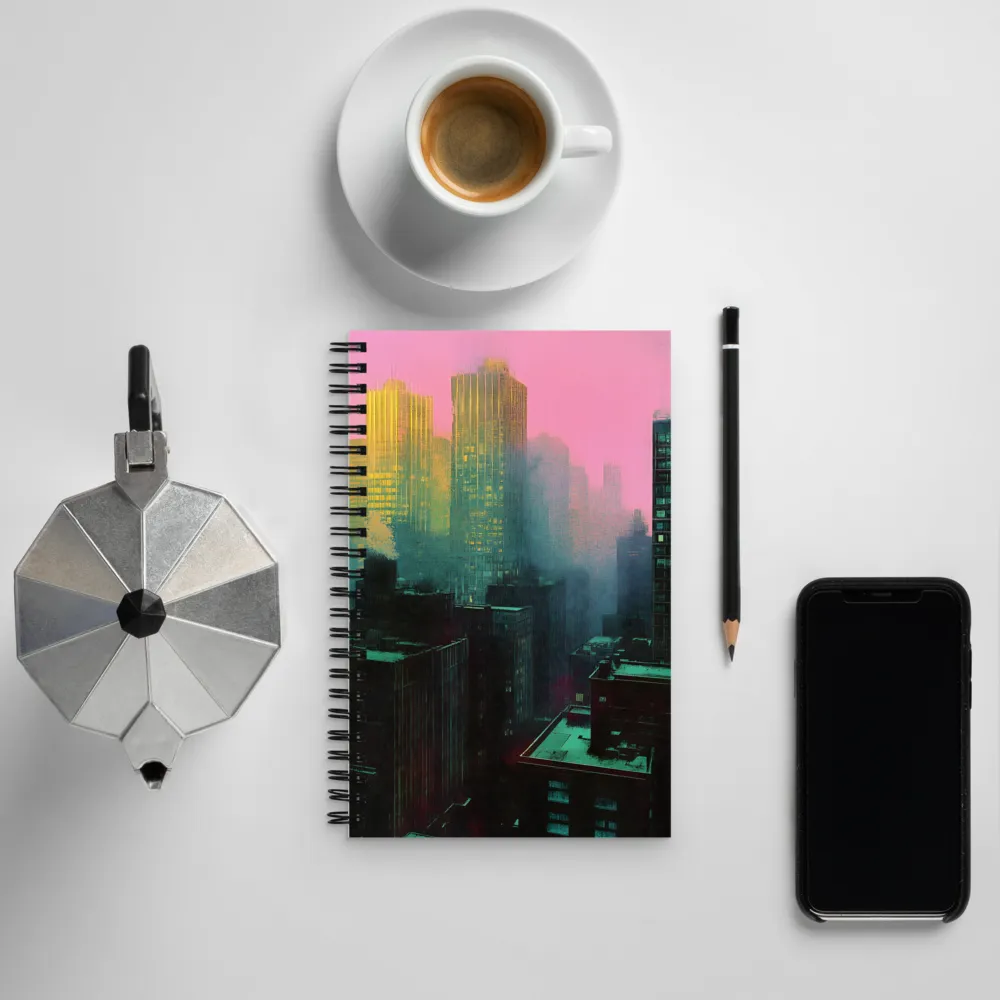 City in Twilight | Spiral Notebook