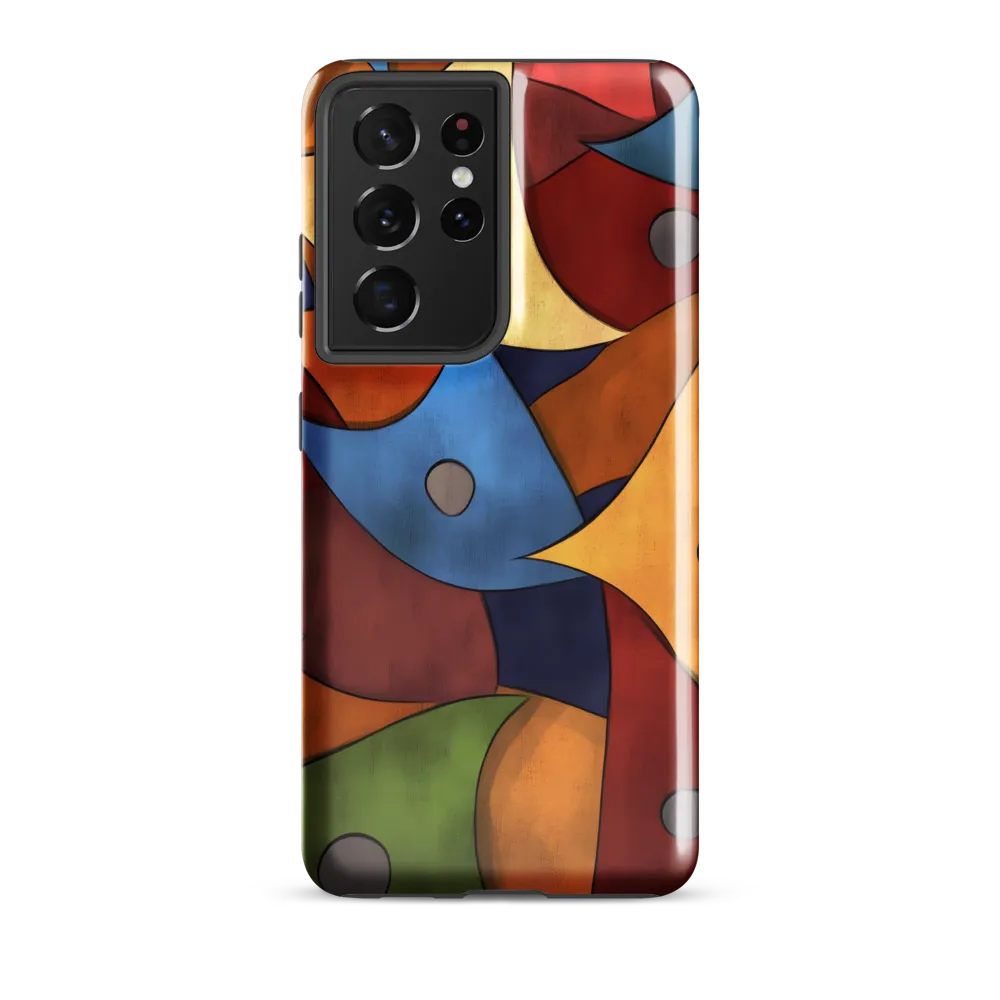 Vibrant Interplay of Shapes