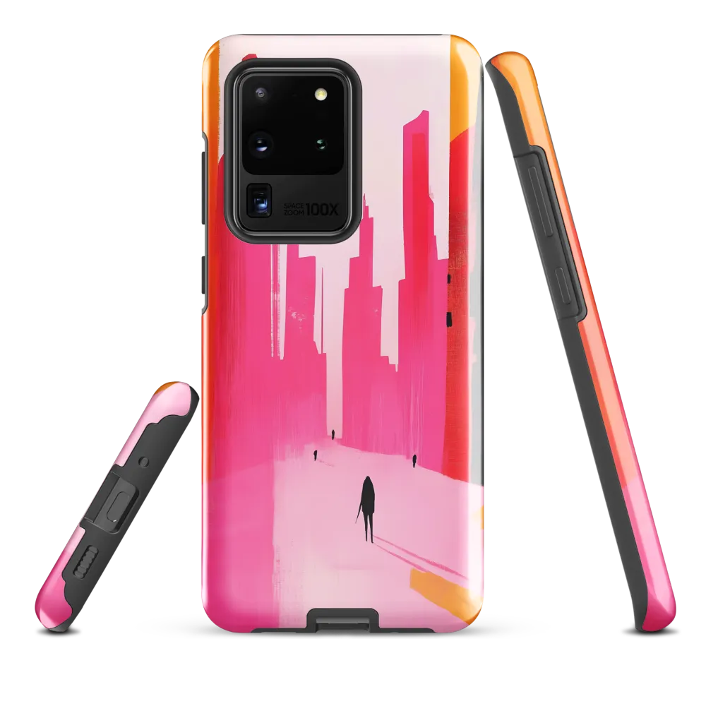 Urban Echoes in Pink