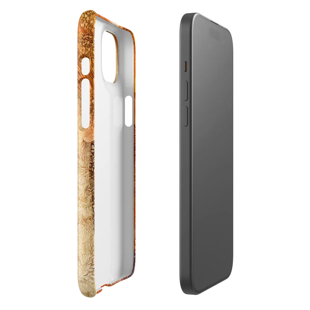 Embracing Autumn's Glow | Phone Case |  15 Plus | Snap Case | Glossy