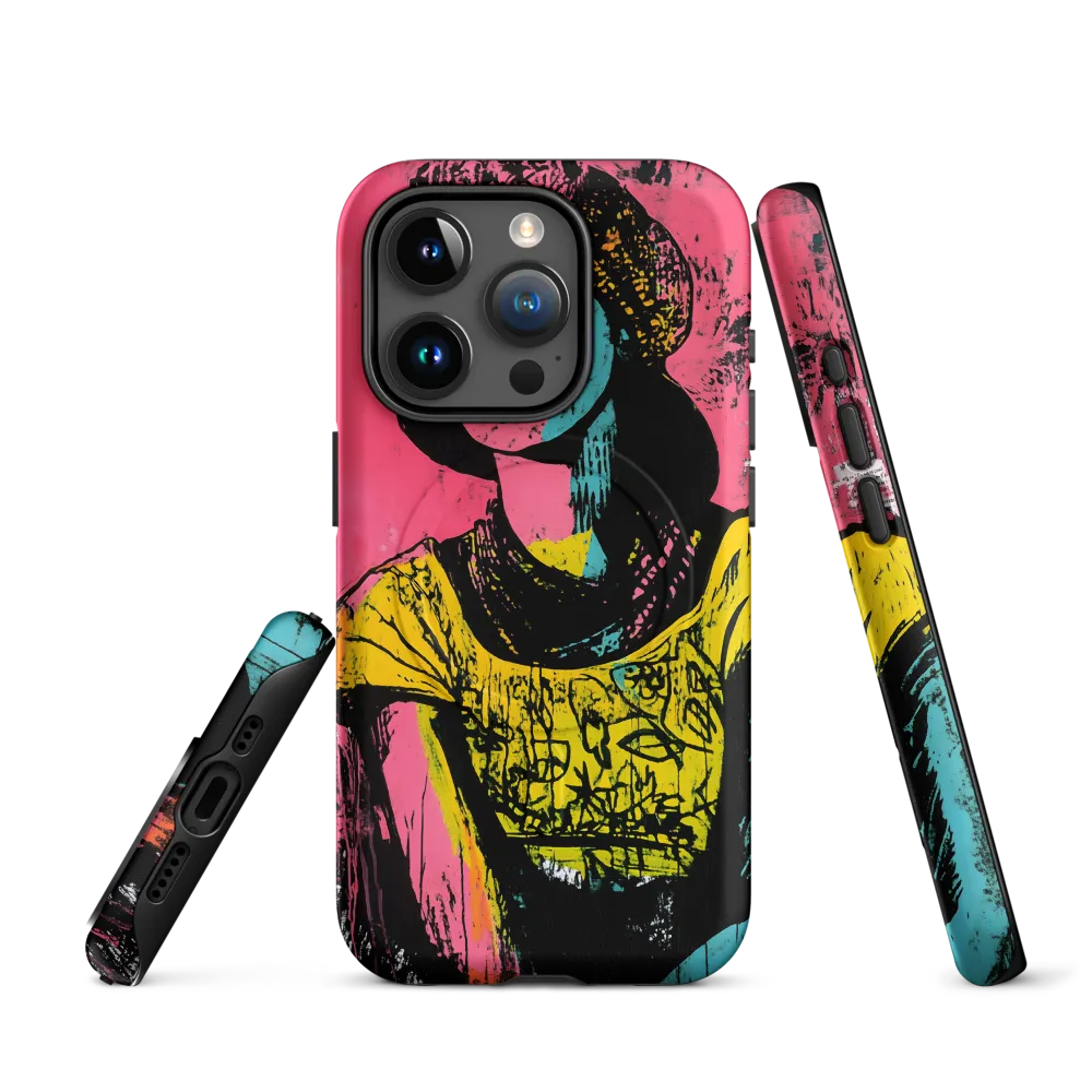 Urban Elegance: A Graffiti Portrait