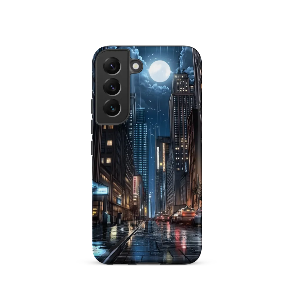 Moonlit Urban Serenity