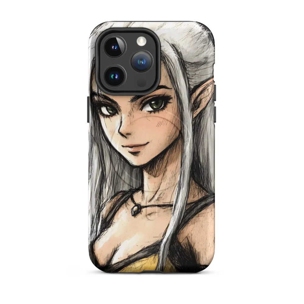 Ethereal Elegance: The Elf's Portrait