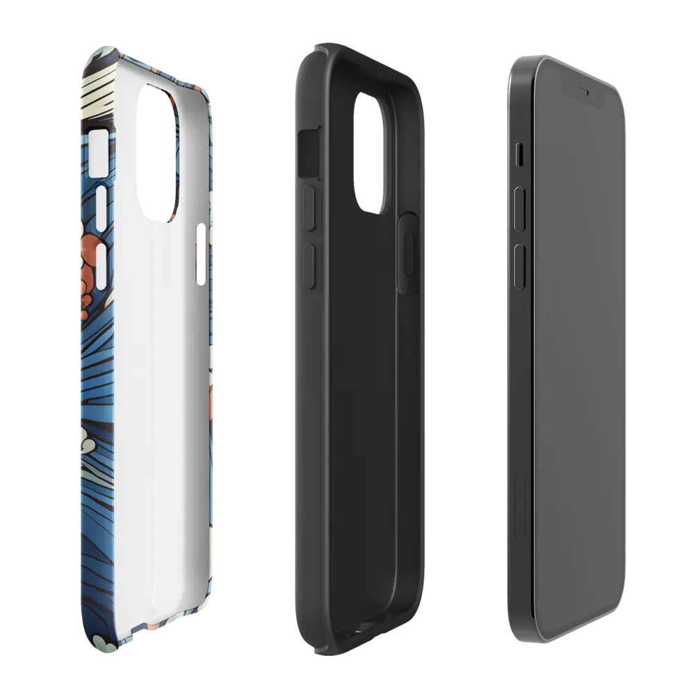Nature's Elegance: An Oceanic Tapestry | Phone Case |  12 | Tough Case | Glossy